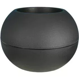 Vaso Riviera Nero Plastica Rotondo Sfera Ø 50 cm di Riviera, Vasi tradizionali - Rif: S7164872, Prezzo: 55,88 €, Sconto: %