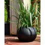 Pot Riviera Noir Plastique Rond Ballon Ø 50 cm de Riviera, Pots de fleurs - Réf : S7164872, Prix : 55,66 €, Remise : %