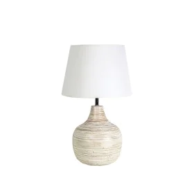 Lampada da tavolo Romimex Beige Bambù Fibra 36 x 60 x 36 cm di Romimex, Lampade da tavolo e abat-jour - Rif: D1616766, Prezzo...