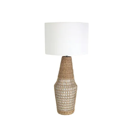 Lampe de bureau Romimex Beige Bambou Fibre 38 x 80 x 38 cm de Romimex, Lampes de chevet - Réf : D1616768, Prix : 141,47 €, Re...