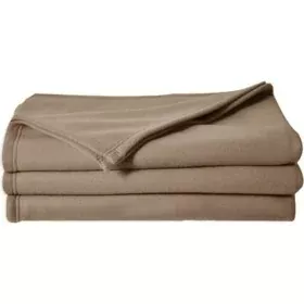 Manta Poyet Motte Poleco 100 % poliéster 240 x 260 cm Taupe de Poyet Motte, Cobertores e colchas - Ref: S7165667, Preço: 49,0...