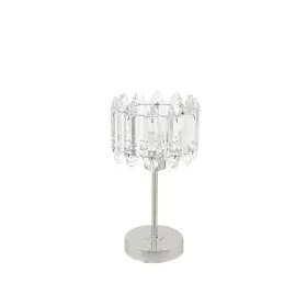 Lampe de bureau Romimex Argenté Métal verre 13 x 26 x 13 cm E14 de Romimex, Lampes de chevet - Réf : D1616775, Prix : 46,52 €...