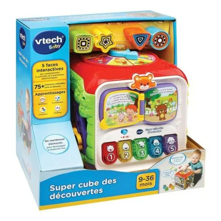 Jouet interactif pour bébé Vtech Baby Super Cube of the Discoveries de Vtech Baby, Jouets musicaux - Réf : S7166074, Prix : 6...