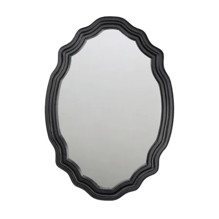 Wall mirror Romimex Black Wood 61 x 86 x 3 cm by Romimex, Wall-Mounted Mirrors - Ref: D1616800, Price: 82,35 €, Discount: %