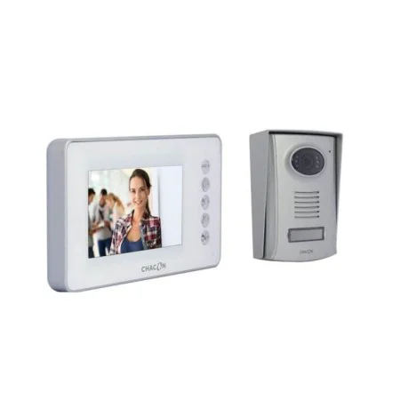 Interphone Vidéo Intelligent Chacon 34801 Blanc PVC Aluminium de Chacon, Interphones - Réf : S7166262, Prix : 124,12 €, Remis...