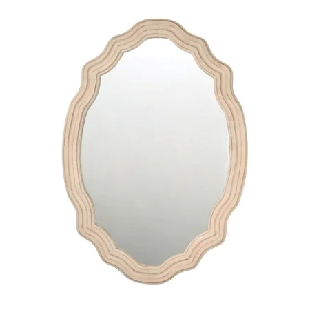 Miroir mural Romimex Beige Bois 61 x 86 x 3 cm de Romimex, Miroirs muraux - Réf : D1616801, Prix : 83,79 €, Remise : %