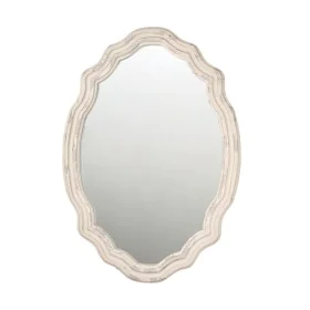 Miroir mural Romimex Gris Bois 61 x 86 x 3 cm de Romimex, Miroirs muraux - Réf : D1616802, Prix : 87,29 €, Remise : %