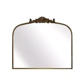 Miroir mural Romimex Doré Métal 87 x 100 x 2 cm de Romimex, Miroirs muraux - Réf : D1616803, Prix : 295,55 €, Remise : %