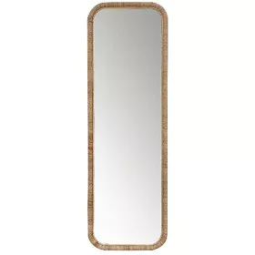 Wall mirror Romimex Natural Rattan Window 50 x 50 x 3 cm 50 x 160 x 3 cm by Romimex, Wall-Mounted Mirrors - Ref: D1616804, Pr...