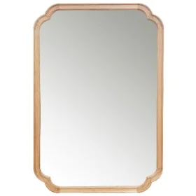 Miroir mural Romimex Naturel Bois Bois de paulownia 60 x 90 x 3 cm de Romimex, Miroirs muraux - Réf : D1616808, Prix : 105,28...