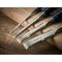 Lot de ciseaux à bois Stanley 5002 Bois 6, 12, 18, 25 mm 4 Pièces de Stanley, Outils de ponçage - Réf : S7166492, Prix : 42,2...