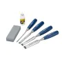 Conjunto de cinzéis Stanley 5002 Madeira 6, 12, 18, 25 mm 4 Peças de Stanley, Ferramentas para lixar - Ref: S7166492, Preço: ...