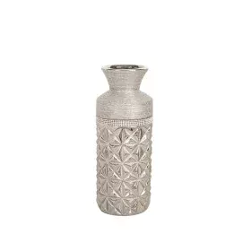 Vase Romimex Argenté Céramique 11 x 30 x 11 cm de Romimex, Vases - Réf : D1616828, Prix : 31,85 €, Remise : %