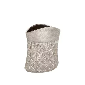 Vase Romimex Silver Ceramic 21 x 25 x 13 cm by Romimex, Vases - Ref: D1616829, Price: 44,99 €, Discount: %