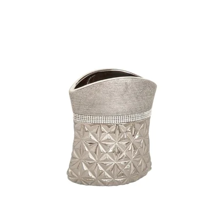 Vase Romimex Silver Ceramic 17 x 20 x 10 cm by Romimex, Vases - Ref: D1616830, Price: 27,20 €, Discount: %