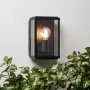 Luz de Parede Brilliant Gaia Preto Metal 60 W E27 de Brilliant, Apliques de exterior - Ref: S7167014, Preço: 48,64 €, Descont...