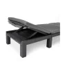 Sun-lounger Allibert by KETER Daytona De Luxe 187 x 58 x 29 cm Grey by Allibert by KETER, Sunloungers - Ref: S7167247, Price:...