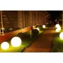 Outdoor light ball Lumisky Bobby White 11 W E27 220 V Cool White by Lumisky, Decking & Patio Lighting - Ref: S7167249, Price:...