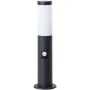 LED bollard light Brilliant Dody Movement Sensor Metal Black 10 W by Brilliant, Pathway Lighting - Ref: S7167271, Price: 45,3...