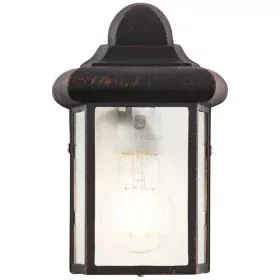 Luz de Parede Brilliant Newport Exterior Preto oxidado E27 60 W de Brilliant, Apliques de exterior - Ref: S7167283, Preço: 33...