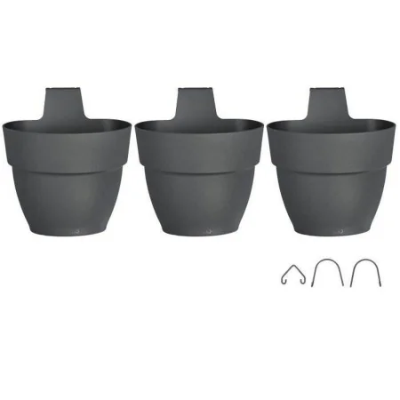 Pot Elho Vibia Campana Foret 17,1 x 20,7 x 29,7 cm Anthracite de Elho, Pots de fleurs - Réf : S7167354, Prix : 36,57 €, Remis...