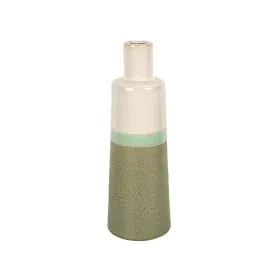 Vase Romimex Green Cream Ceramic 12 x 35 x 12 cm by Romimex, Vases - Ref: D1616845, Price: 25,48 €, Discount: %