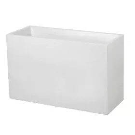 Vaso EDA Muret Graphit Bianco Plastica 99,5 x 39,5 x 60 cm di EDA, Cachepot - Rif: S7167608, Prezzo: 177,53 €, Sconto: %