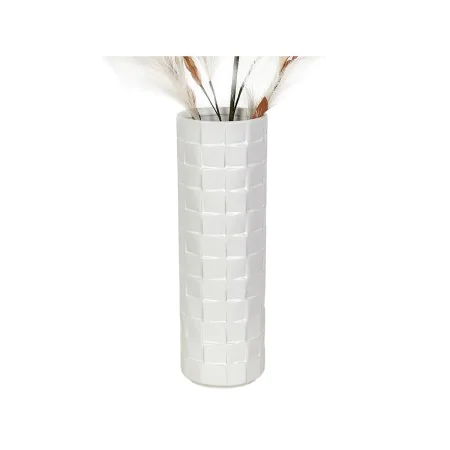 Florero Romimex Blanco Cerámica 13 x 40 x 13 cm de Romimex, Jarrones - Ref: D1616859, Precio: 28,73 €, Descuento: %