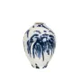 Vase Romimex Bleu Blanc Céramique Fleurs 22 x 30 x 22 cm de Romimex, Vases - Réf : D1616863, Prix : 49,60 €, Remise : %