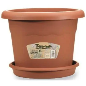 Pot Plastiken 7360 Marron Terre cuite Plastique Rond Ø 60 cm de Plastiken, Pots de fleurs - Réf : S7168097, Prix : 46,52 €, R...