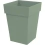 Plant pot EDA Tuscany Green Plastic Squared 39 x 39 x 53 cm by EDA, Flower Pots - Ref: S7168333, Price: 43,43 €, Discount: %