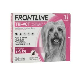 Hundepipette Frontline Tri-Act 2-5 Kg von Frontline, Floh-Pipetten - Ref: S7168557, Preis: 39,41 €, Rabatt: %