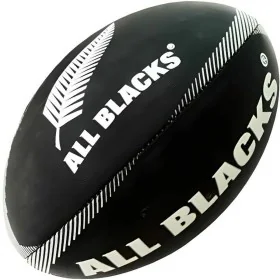 Balón de Rugby All Blacks Midi Gilbert 45060102 Negro de Gilbert, Pelotas - Ref: S7168567, Precio: 33,61 €, Descuento: %