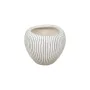 Cache-pot Romimex Beige Céramique Rayures 20 x 17 x 20 cm de Romimex, Cache-pots - Réf : D1616885, Prix : 27,08 €, Remise : %