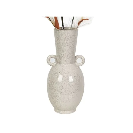 Vase Romimex Beige Céramique 18 x 40 x 18 cm Avec des poignées de Romimex, Vases - Réf : D1616891, Prix : 41,02 €, Remise : %