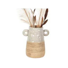 Vase Romimex Beige Céramique 18 x 20 x 18 cm 18 x 20 x 26 cm Avec des poignées de Romimex, Vases - Réf : D1616892, Prix : 21,...