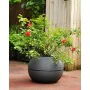 Vaso Riviera 814276 Cinzento Redondo Bol Ø 40 cm de Riviera, Vasos para flores - Ref: S7169332, Preço: 40,20 €, Desconto: %