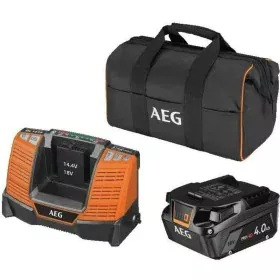 Charger and rechargeable battery set AEG Powertools Pro Lithium Setl1840shd 18 V 4 Ah by AEG Powertools, Accessories for wire...