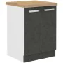 Mobiliário Auxiliar 60 x 51,6 x 85 cm Cinzento de BigBuy Home, Módulos - Ref: S7169841, Preço: 140,19 €, Desconto: %