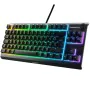 Teclado SteelSeries Apex 3 Gaming Preto Com cabo Francês AZERTY AZERTY de SteelSeries, Teclados - Ref: S7169884, Preço: 87,20...