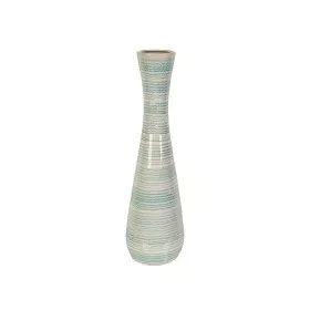 Vase Romimex Bleu Blanc Céramique 20 x 69 x 20 cm de Romimex, Vases - Réf : D1616912, Prix : 101,98 €, Remise : %