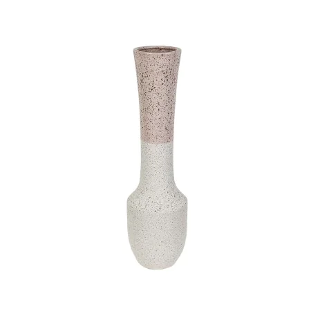 Vase Romimex White/Pink Ceramic 19 x 68 x 19 cm by Romimex, Vases - Ref: D1616914, Price: 86,58 €, Discount: %