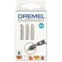 Multipurpose router bit set Dremel 9924 (3 Units) by Dremel, Accessories for milling - Ref: S7170805, Price: 23,97 €, Discoun...