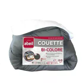 Duvet Abeil White Grey White/Grey 350 g/m² 200 x 200 cm by Abeil, Quilts and quilt covers - Ref: S7171291, Price: 42,35 €, Di...