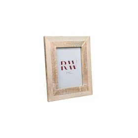 Photo frame Romimex White Mango wood MDF Wood 2 x 20 x 15 cm by Romimex, Table and wall frames - Ref: D1616961, Price: 21,51 ...