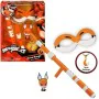 Costume for Children Miraculous: Tales of Ladybug & Cat Noir Transformation Set - Rena Rouge Orange 4 Pieces by Miraculous: T...