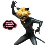 Costume for Children Miraculous: Tales of Ladybug & Cat Noir Transformation Set - Cat Noir 4 Pieces Black Multicolour by Mira...