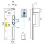 Serrure électrique Extel WECA 90301.4 Aluminium de Extel, Serrures à larder - Réf : S7171533, Prix : 55,93 €, Remise : %