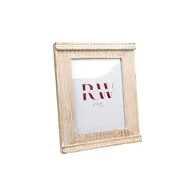 Cadre photo Romimex Blanc Bois de manguier Bois MDF 2 x 25 x 20 cm de Romimex, Cadres muraux et de table - Réf : D1616970, Pr...