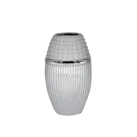 Vase Romimex Silver Ceramic 15 x 26 x 11 cm by Romimex, Vases - Ref: D1616975, Price: 17,01 €, Discount: %